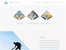 Tablet Screenshot of jrgroup.com